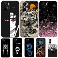 For Xiaomi Mi 11i 5G Case 6.67 inch global For POCO F3 Phone Cover Mi11i Soft Silicon black tpu case