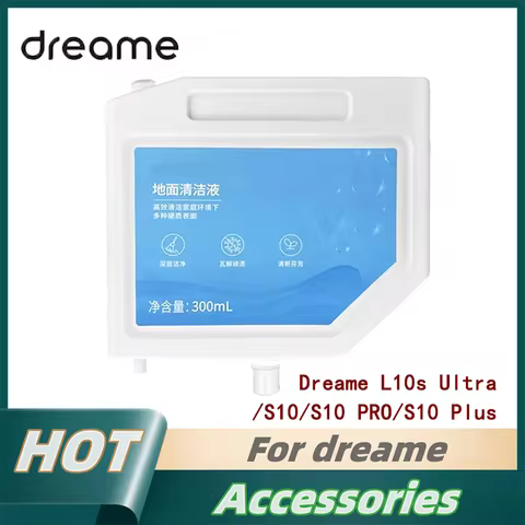 Cleaning Liquid For Dreame L10s Ultra /S10 /S10 PRO /S10 Plus Vacuum Cleaner, 300ML Detergent Cleani