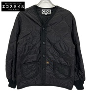CDG SB-J001 x ALPHA INDUSTRIES 黑色絎縫夾克，S 碼 [二手]