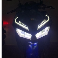 Honda Click V2 Headlight Assembly / Assy(Click 125i & 150i) – Plug and Play  Blue Ice White Smokey