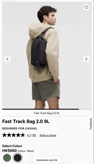 Lululemon Fast Track Bag 9L