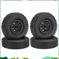 4Pcs 67mm Tire Wheel Tyre for  C14 C24 C34 C44 C24-1 FJ40 1/16 RC Car Upgrade Parts Spare Accessorie