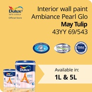 Dulux Ambiance Pearl Glo Interior Wall Paint - May Tulip 43YY 69/543