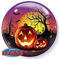 Qualatex 22" Haunted Halloween Bubbles Balloon (21936)