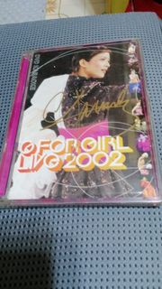 梁詠琪親筆簽名演唱會 DVD Karaoke Live 2002