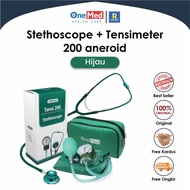 Tensimeter Onemed dan Stetoskop Aneroid 200 Paket Tensi Manual Murah