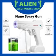 800ML Handheld Wireless Nano Spray Disinfectant Gun Atomizer Fogging Disinfection Sprayer Sanitize Sanitizer
