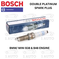 BOSCH DOUBLE PLATINUM SPARK PLUG BMW B38 B48 ENGINE F30 G20 G30 F45 F46 F48 G01 G02 MINI F54 F55 F56