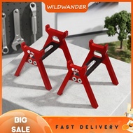 [wildwander.my] RC Car Static Display Stand Aluminum Alloy Repair Workstation Upgrade Parts for 1/18