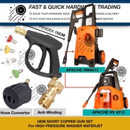 OEM COPPER SHORT GUN NOZZLE SET APACHE HM4613 HV4213 HIGH PRESSURE WASHER WATERJET CLEANER HM4411 HI