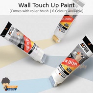 New Don DIY Wall Touch Up Paint with Roller Brush