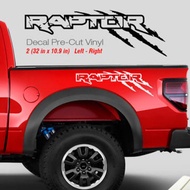 Ford Raptor SVT F150 Sport Truck Sticker Vinyl Decals Scratches Decal F 150