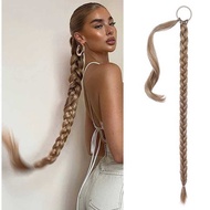 Wig Female Chemical Fiber Big Braids Dirty Braids Ponytail Braids Long Braided Braids Ponytail Hair 