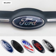 KLNU Ford Mondeo Front And Rear Logo Focus Fiesta F150 F250 Exploror Rear Tail Car Logo Sticker 17.5
