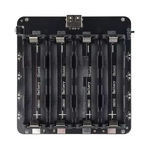 4X 18650 Lithium Battery Shield 5V/3A Mobile Power Expansion Board Module V9 3V/1A Micro USB For Ard