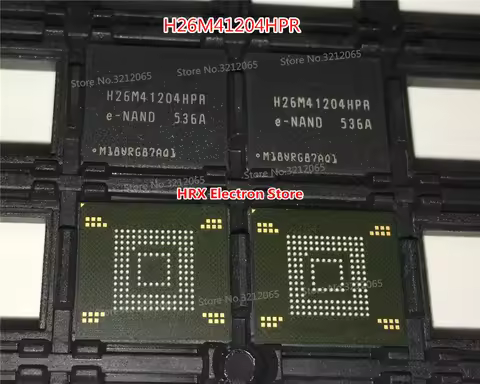 100% New Original H26M41204HPR eMMC ver 5.1 BGA-153 H26M41204 In Stock