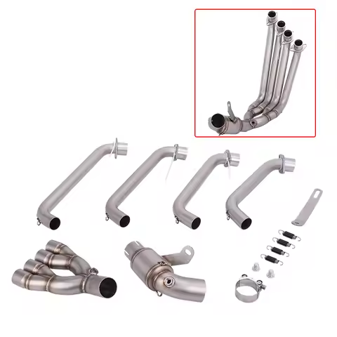 For HONDA CB650R CB650 R E-Clutch CBR650R E-Clutch 2024 2025 2026 Slip On Motorcycle Exhaust Escape 