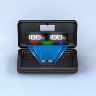 #NICEDAY-Dual LP E6 Battery Charging Case for Canon Compatible with LP E6N E6NH Batteries