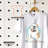 ENGLISH BULLDOG T-SHIRT DOG LOVERS PET LOVERS CLOTHES