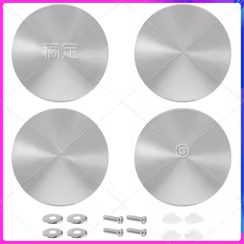 NEW-4 Sets Dutch Oven Knob Stainless Steel Replacement Knob Pot Lid Handle For Le Creuset, Aldi, Lod