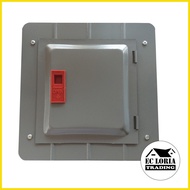 ✈ ♈ ☇◑ America Wall Electrical Panel Box Board for Plug in Circuit Breaker 4 Branches (6 Hole Enclo