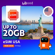 eSIM USA  (10GB/ 20GB)