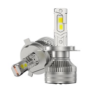 2025 New Style R10 Smart APP Car Light Dimming High Power Car Ai LED Upgrade Headlight White Yellow 