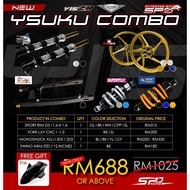 Ysuku Combo Set I Sport Rim + Swing Arm +2 INCH / Monoshock Adjustable + Fork Lay -1.5 I  PNP For YA