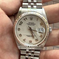 Rolex 16234 少有電腦象牙面操兵字 $37999