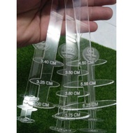 Alat Pengukur Ikan Betta/ Anak, Junior,  Regular, Giant (1set 3pcs)