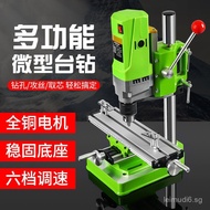 Miniature Mini Bench Drill Milling Machine Small Bench Drill Household Multifunctional Industrial Gr