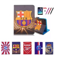 Case For iPad 2 3 4 with Football giants pattern 9.7   Tablet Soft PU Leather cases Cover For iPad 2