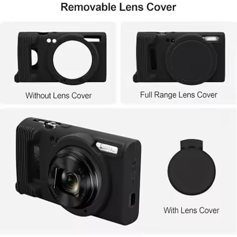 For Canon IXY 650 Soft Silicone Case Digital Camera Bag For PowerShot ELPH 360 HS Protective Cover F