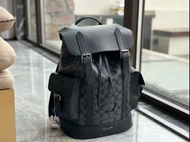 COACH Hudson 30 双肩包 男款 黑色 大號