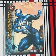KARTU SPIDERMAN PREMIUM ALIEN COSTUME/ORIGINAL/1996 MARVEL/SKYBOX