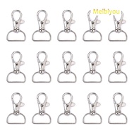 10pc Iron Swivel Lobster Claw Clasps Platinum 38x24x6mm