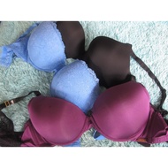 BRA PUSH UP/DOUBLE PUSH UP SEAMLESS BRA MAIDENFORM SAPPH BY VS THICK FOAM SIZE 32B 32C 34A 34B 34D 3