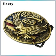 [fixory]  Eage Design   Belt Buckle West Cowboy Buckle 9x6.7cm