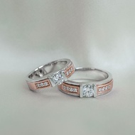 cincin kawin / cincin nikah / cincin pernikahan berlian DRF00343/304