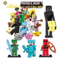 1psc minecraft lego minecraft toy lego minecraft minifigures minecraft toys set minecraft mini Minec