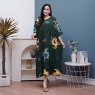 PROMO HARI INI DASTER JUMBO XXXL LD 140 SULTAN BAJU TIDUR IBU HAMIL BAHAN RAYON PANJANG LENGAN PENDE