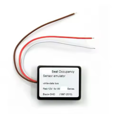 Seat Occupancy Mat Bypass Emulator Eliminate SRS Airbag Fault Light Code Compatible for BMW E46 E60 