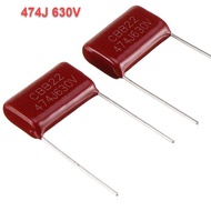 5PCs 474 630v mylar capacitor