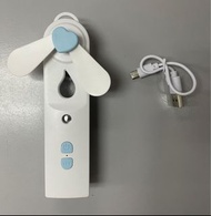 便攜手持usb充電 噴霧風扇 納米補水器