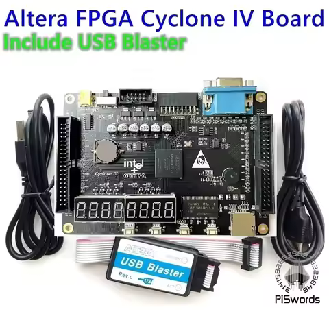 ALTERA Cyclone IV EP4CE6 FPGA Development Kit Altera EP4CE NIOSII FPGA PCB Board and USB Blaster dow