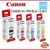 ORIGINAL CANON GI790 BLACK + GI-790 MAGENTA + GI-790 YELLOW + GI-790 CYAN