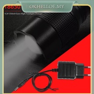 [okhelloe.my] DC 4.2V 300mA Lithium Headlight Charger 18650 Battery Charger Power Adapter