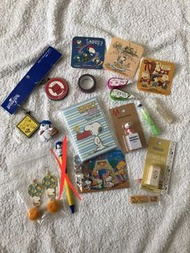 中古 花生 史努比 史路比兄弟 歐拉夫 奧拉夫 Peanuts Snoopy Olaf Woodstock Charlie Brown Lucy earrings pen clip key ring 