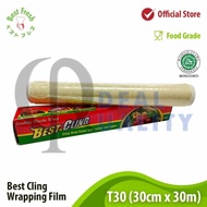 Best Cling Plastic Wrap Plastic 30 cm x 30 m T30