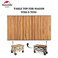 Naturehike Table Top For Wagon Trolley TC03 TC02 Aluminum Alloy Wood Grain